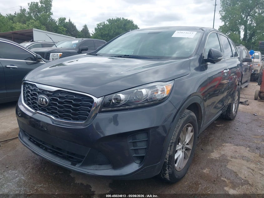 2019 Kia Sorento VIN 5XYPG4A36KG520890 IAAI salvage auction — LEFT REAR, Clear (Oklahoma), sold $3,350 on 2026-07-15 (photo 2)