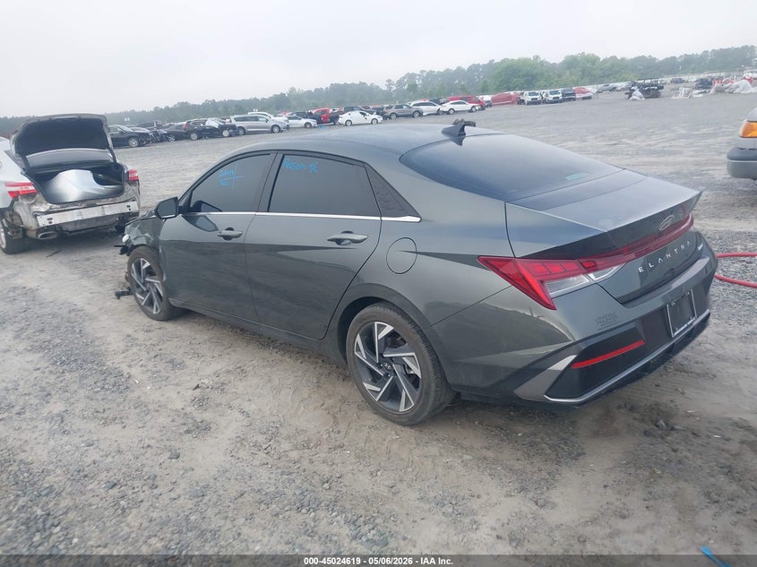2025 Hyundai Elantra VIN KMHLP4DG4SU996403 IAAI salvage auction — LEFT FRONT, Salvage (Georgia), sold $6,700 on 2026-07-20 (photo 3)