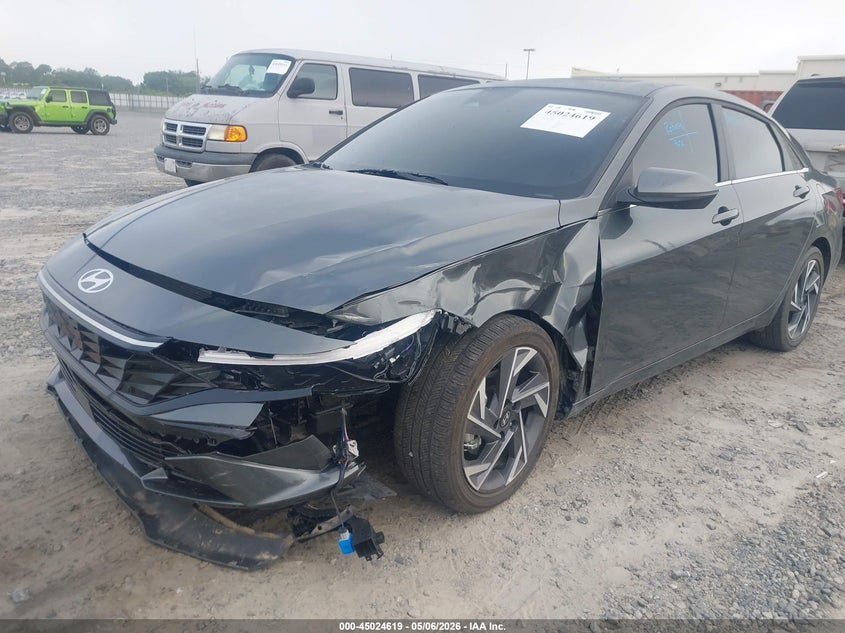 2025 Hyundai Elantra VIN KMHLP4DG4SU996403 IAAI salvage auction — LEFT FRONT, Salvage (Georgia), sold $6,700 on 2026-07-20 (photo 6)
