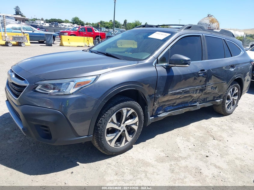 2021 Subaru Outback VIN 4S4BTGND8M3187203 IAAI salvage auction — LEFT SIDE, Salvage (Nevada), sold $6,800 on 2026-07-09 (photo 2)
