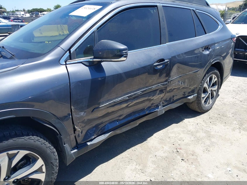 2021 Subaru Outback VIN 4S4BTGND8M3187203 IAAI salvage auction — LEFT SIDE, Salvage (Nevada), sold $6,800 on 2026-07-09 (photo 6)