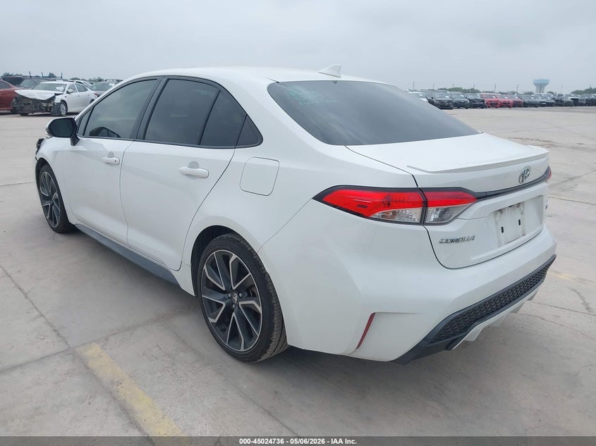 2020 Toyota Corolla VIN JTDP4RCE2LJ030761 IAAI salvage auction — FRONT END, Original (Texas), sold $5,900 on 2026-07-29 (photo 3)