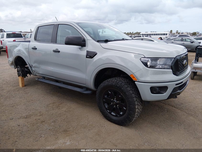 2023 Ford Ranger VIN 1FTER4FH6PLE07510 IAAI salvage auction — RIGHT REAR, Salvage (California), sold $10,800 on 2026-07-27 (photo 1)