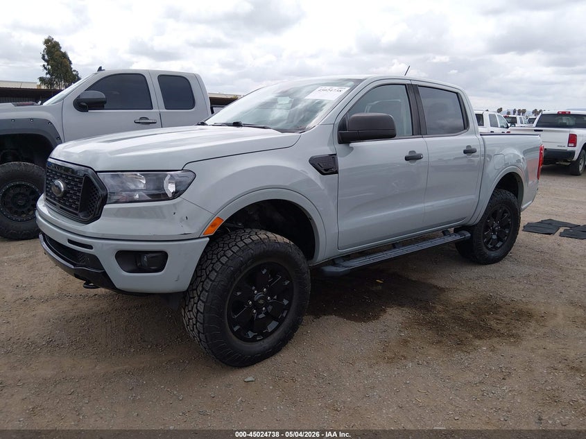 2023 Ford Ranger VIN 1FTER4FH6PLE07510 IAAI salvage auction — RIGHT REAR, Salvage (California), sold $10,800 on 2026-07-27 (photo 2)