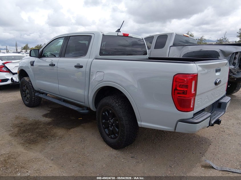 2023 Ford Ranger VIN 1FTER4FH6PLE07510 IAAI salvage auction — RIGHT REAR, Salvage (California), sold $10,800 on 2026-07-27 (photo 3)