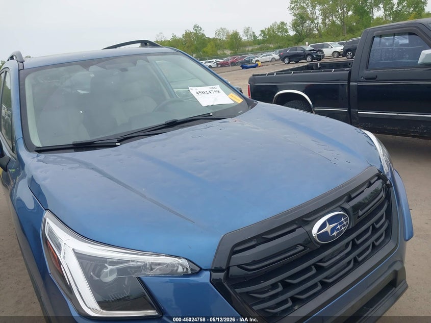 2024 Subaru Forester VIN JF2SKACC1RH415973 IAAI salvage auction — HAIL, Salvage (Ohio), sold $5,600 on 2026-07-28 (photo 6)