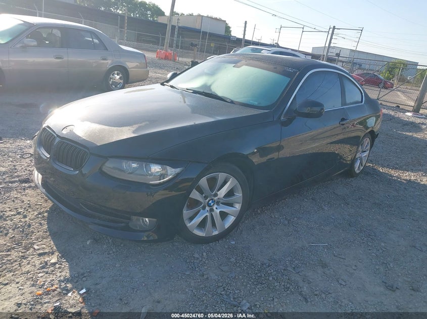 2012 BMW 3er VIN WBAKE3C55CE770623 IAAI salvage auction — FRONT & REAR, Clear (Tennessee), sold $700 on 2026-07-06 (photo 2)
