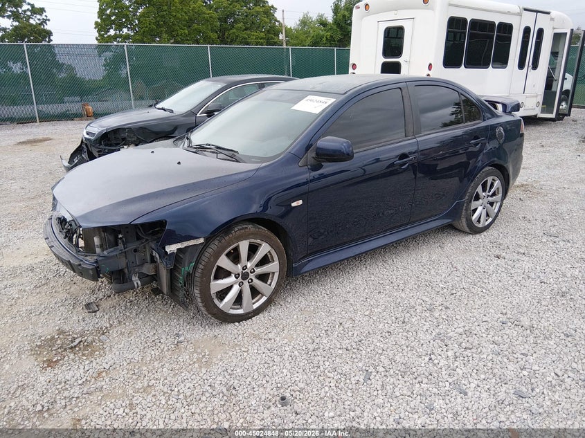 2013 Mitsubishi Lancer VIN JA32U8FW2DU005463 IAAI salvage auction — FRONT END, Salvage (Kentucky), sold $650 on 2026-07-29 (photo 2)
