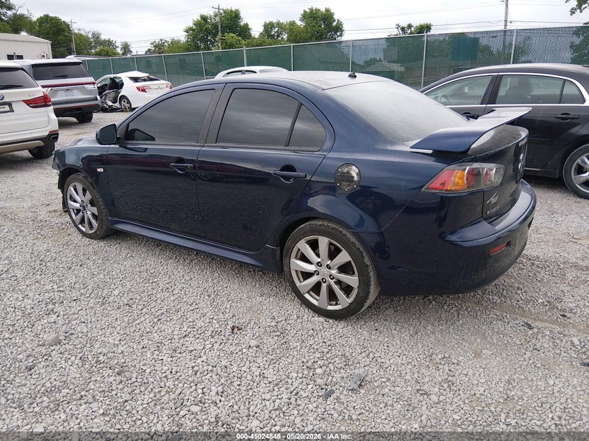 2013 Mitsubishi Lancer VIN JA32U8FW2DU005463 IAAI salvage auction — FRONT END, Salvage (Kentucky), sold $650 on 2026-07-29 (photo 3)