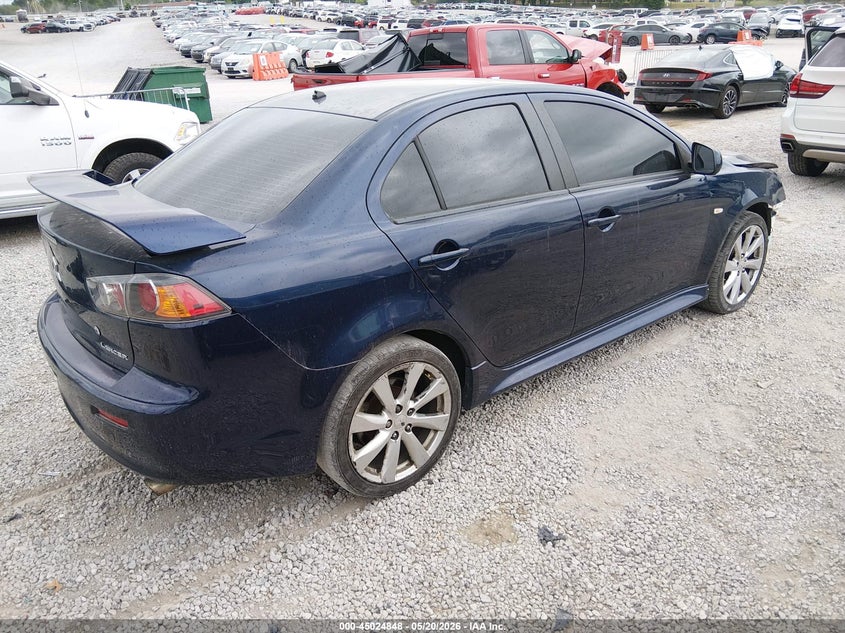 2013 Mitsubishi Lancer VIN JA32U8FW2DU005463 IAAI salvage auction — FRONT END, Salvage (Kentucky), sold $650 on 2026-07-29 (photo 4)
