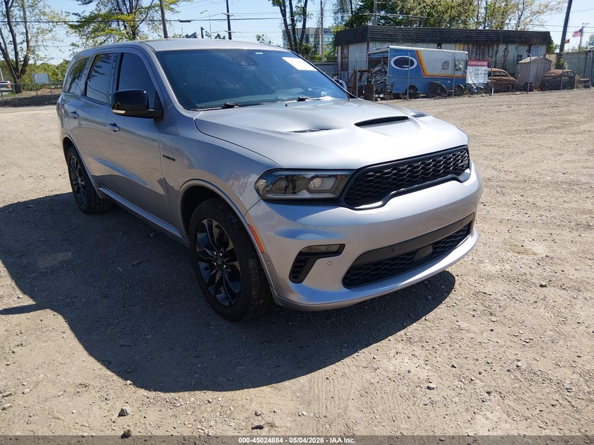 2021 Dodge Durango VIN 1C4SDJCT8MC805290 IAAI salvage auction — THEFT, Salvage (Pennsylvania), sold $21,750 on 2026-07-27 (photo 1)