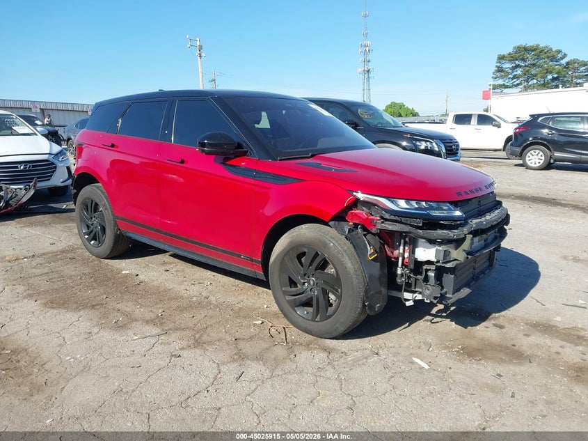 2021 Land rover Range rover evoque VIN SALZT2FX5MH133450 IAAI salvage auction — FRONT END, Salvage Title, sold $8,100 on 2026-07-30 (photo 1)