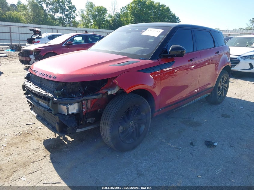 2021 Land rover Range rover evoque VIN SALZT2FX5MH133450 IAAI salvage auction — FRONT END, Salvage Title, sold $8,100 on 2026-07-30 (photo 2)
