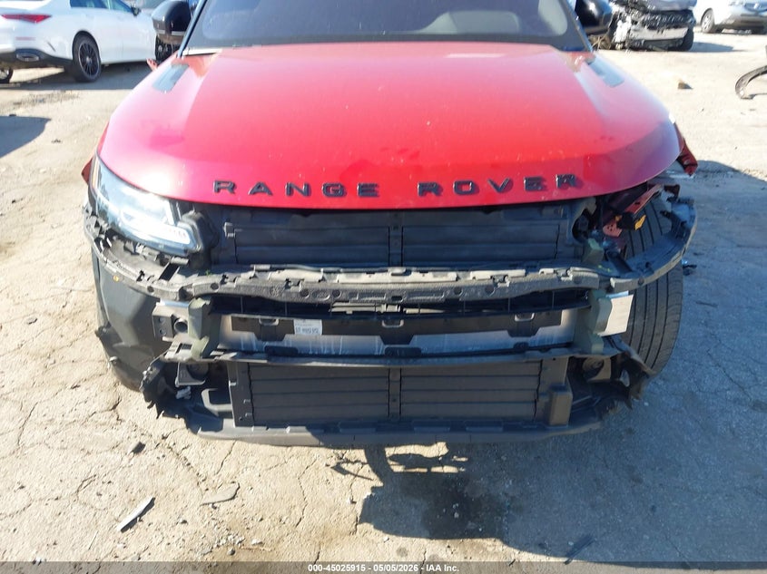 2021 Land rover Range rover evoque VIN SALZT2FX5MH133450 IAAI salvage auction — FRONT END, Salvage Title, sold $8,100 on 2026-07-30 (photo 6)