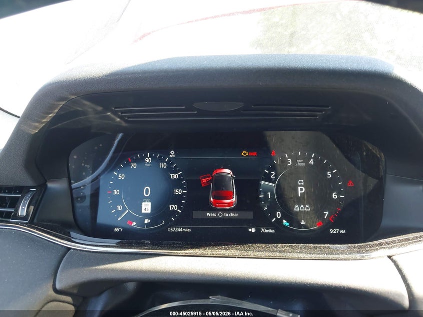 2021 Land rover Range rover evoque VIN SALZT2FX5MH133450 IAAI salvage auction — FRONT END, Salvage Title, sold $8,100 on 2026-07-30 (photo 7)