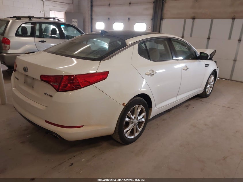 2012 Kia Optima VIN 5XXGN4A77CG036757 IAAI salvage auction — FRONT END, Prior Salvage (Minnesota), sold $525 on 2026-07-08 (photo 4)