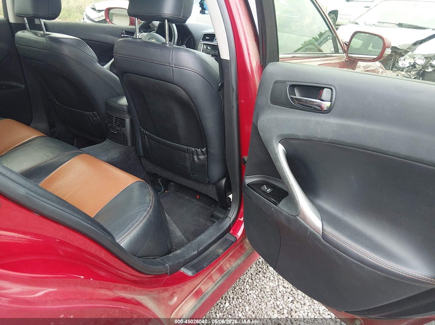2013 Lexus Is VIN JTHBF5C26D5187785 IAAI salvage auction — FRONT END, Salvage (South Carolina), sold $525 on 2026-07-28 (photo 8)