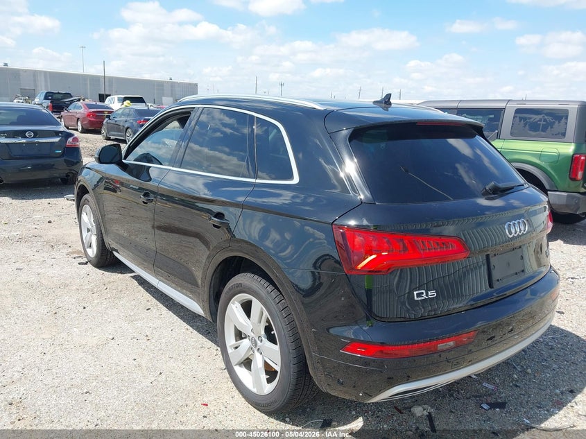 2018 Audi Q5 VIN WA1BNAFY7J2205991 IAAI salvage auction — UNKNOWN, Salvage (Texas), sold $7,100 on 2026-07-23 (photo 3)