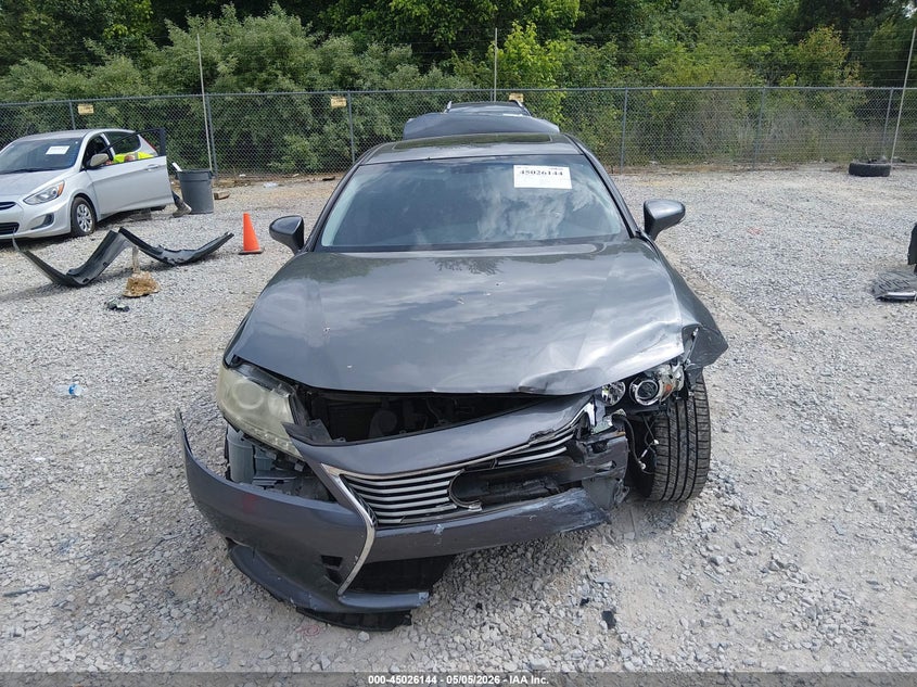 2013 Lexus ES VIN JTHBK1GG8D2009503 IAAI salvage auction — FRONT & REAR, Salvage (Alabama), sold $750 on 2026-07-29 (photo 6)