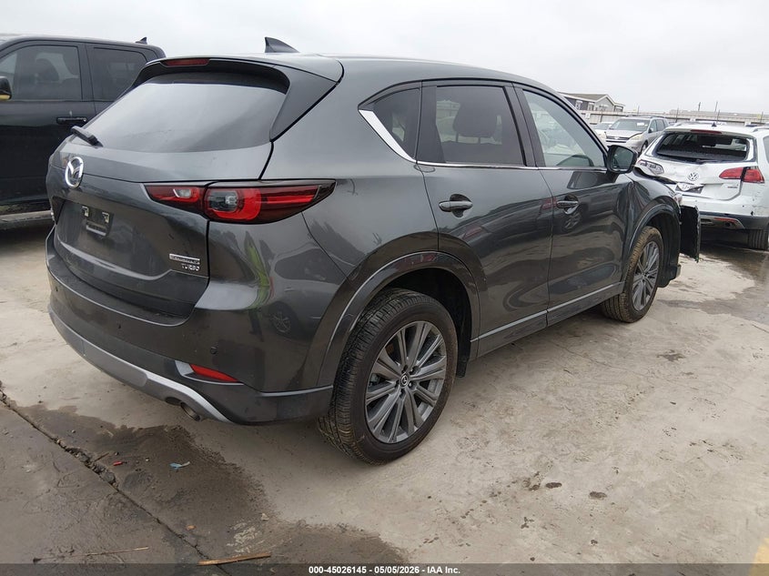 2025 Mazda Cx-5 VIN JM3KFBXYXS0598493 IAAI salvage auction — LEFT FRONT, Original (Texas), sold $9,100 on 2026-07-14 (photo 4)