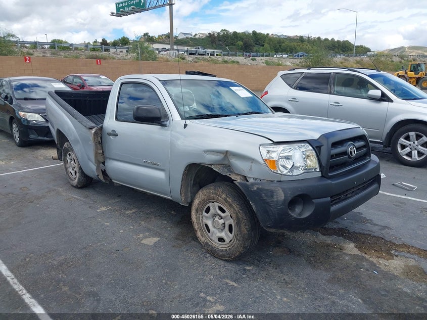 2006 Toyota Tacoma VIN 5TENX22N76Z173609 IAAI salvage auction — REAR END, Salvage (California), sold $1,675 on 2026-07-08 (photo 1)