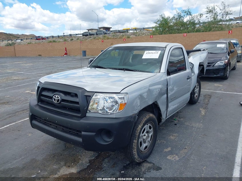 2006 Toyota Tacoma VIN 5TENX22N76Z173609 IAAI salvage auction — REAR END, Salvage (California), sold $1,675 on 2026-07-08 (photo 2)