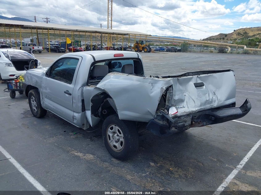2006 Toyota Tacoma VIN 5TENX22N76Z173609 IAAI salvage auction — REAR END, Salvage (California), sold $1,675 on 2026-07-08 (photo 3)