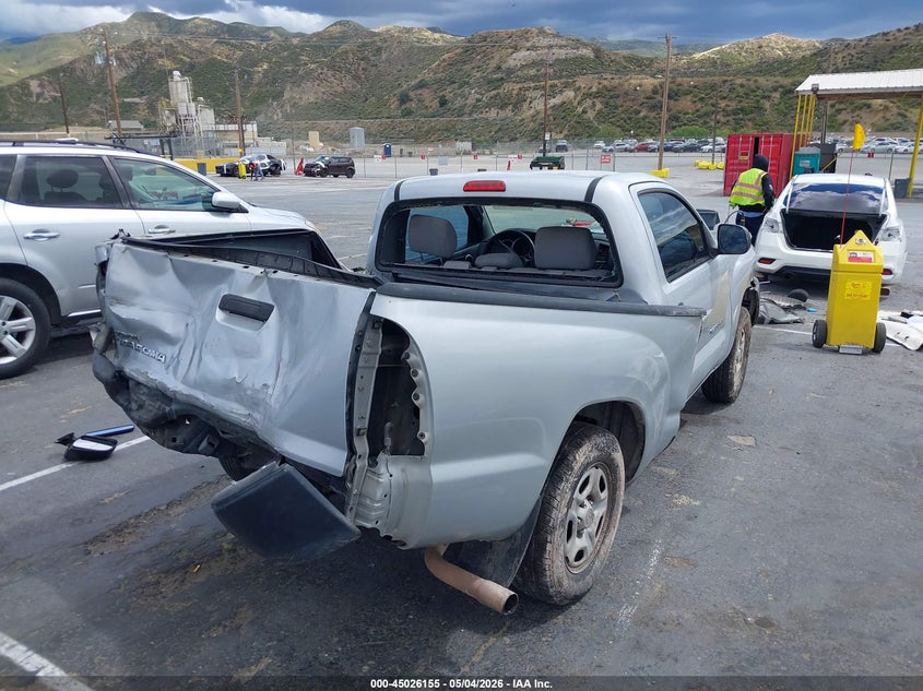 2006 Toyota Tacoma VIN 5TENX22N76Z173609 IAAI salvage auction — REAR END, Salvage (California), sold $1,675 on 2026-07-08 (photo 4)