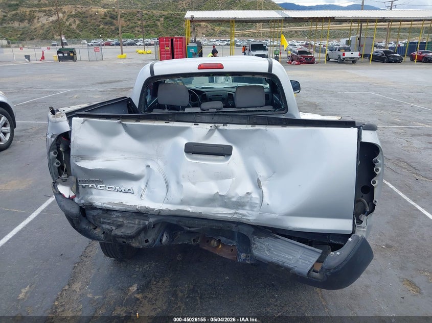 2006 Toyota Tacoma VIN 5TENX22N76Z173609 IAAI salvage auction — REAR END, Salvage (California), sold $1,675 on 2026-07-08 (photo 6)