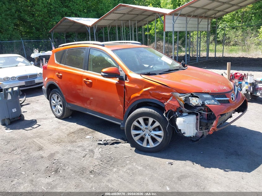2015 Toyota Rav 4 VIN JTMDFREVXFD133469 IAAI salvage auction — RIGHT FRONT, Salvage - Greater Than 75% (Maryland), sold $2,950 on 2026-07-28 (photo 1)