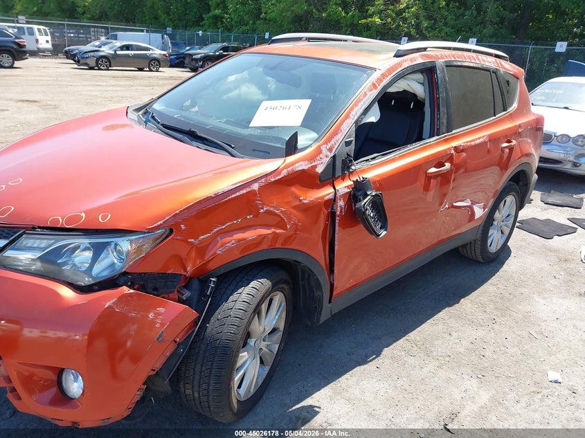 2015 Toyota Rav 4 VIN JTMDFREVXFD133469 IAAI salvage auction — RIGHT FRONT, Salvage - Greater Than 75% (Maryland), sold $2,950 on 2026-07-28 (photo 6)
