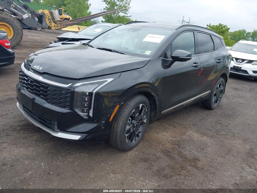 2026 Kia Sportage VIN KNDPXDDG2T7301311 IAAI salvage auction — RIGHT FRONT, Mv-907A (New York), sold $12,500 on 2026-07-07 (photo 2)
