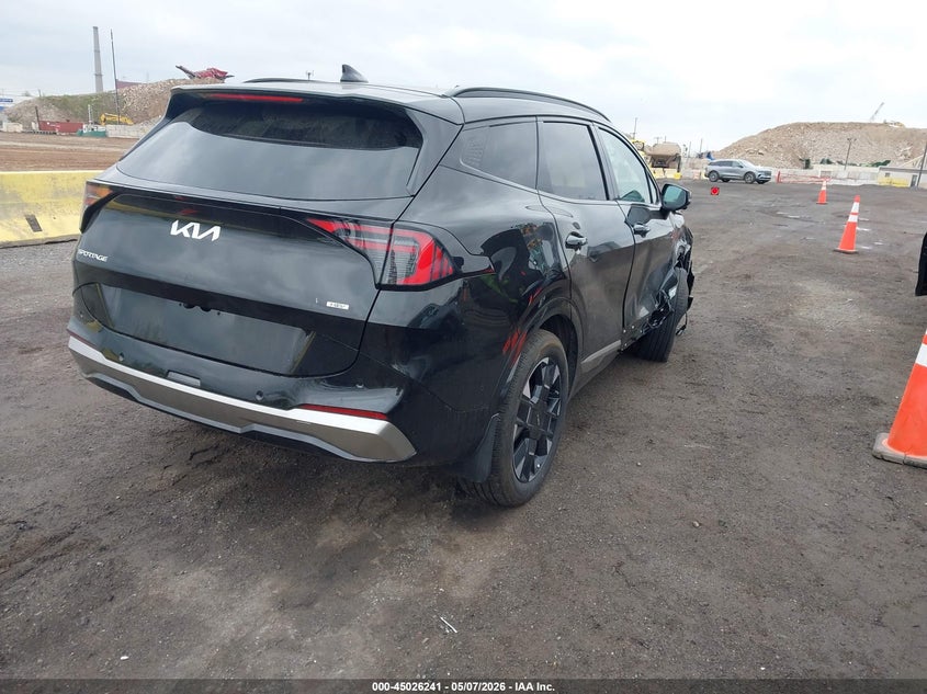 2026 Kia Sportage VIN KNDPXDDG2T7301311 IAAI salvage auction — RIGHT FRONT, Mv-907A (New York), sold $12,500 on 2026-07-07 (photo 4)