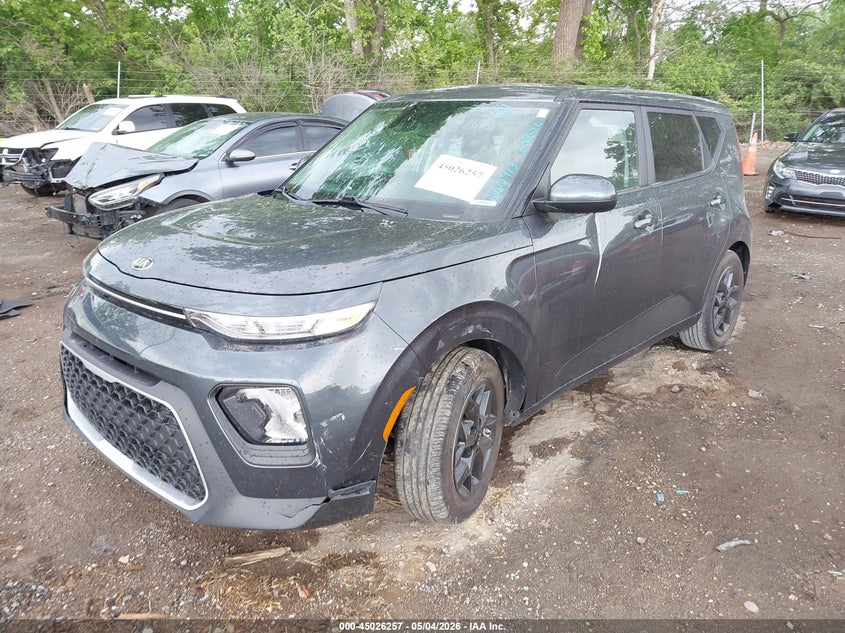 2020 Kia Soul VIN KNDJ23AU6L7734249 IAAI salvage auction — LEFT SIDE, Salvage (Indiana), sold $3,300 on 2026-07-08 (photo 2)