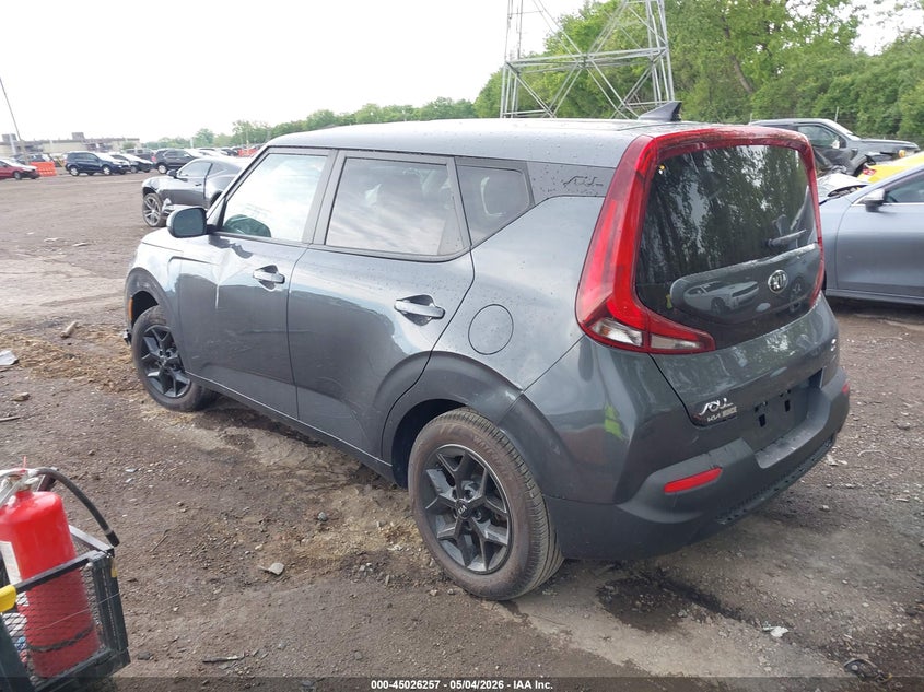 2020 Kia Soul VIN KNDJ23AU6L7734249 IAAI salvage auction — LEFT SIDE, Salvage (Indiana), sold $3,300 on 2026-07-08 (photo 3)