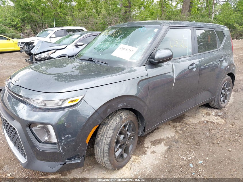 2020 Kia Soul VIN KNDJ23AU6L7734249 IAAI salvage auction — LEFT SIDE, Salvage (Indiana), sold $3,300 on 2026-07-08 (photo 6)