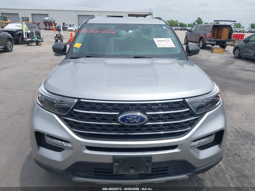 2023 Ford Explorer VIN 1FMSK7DH9PGC25218 IAAI salvage auction — HAIL, Original (Texas), sold $12,200 on 2026-07-29 (photo 6)