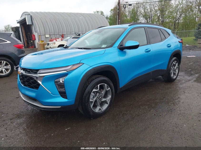 2025 Chevrolet Trax VIN KL77LHEP3SC263236 IAAI salvage auction — RIGHT REAR, Salvage (Idaho), sold $7,500 on 2026-07-09 (photo 2)