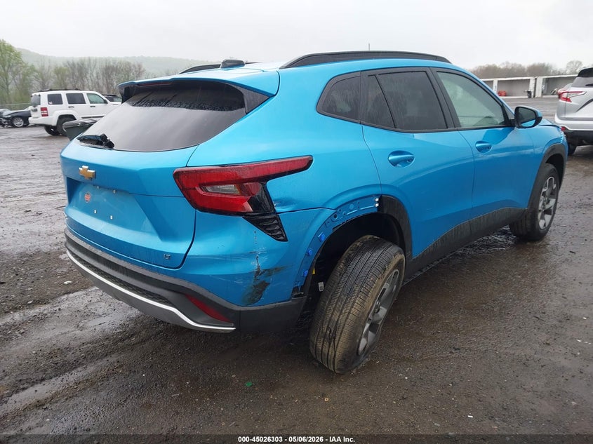 2025 Chevrolet Trax VIN KL77LHEP3SC263236 IAAI salvage auction — RIGHT REAR, Salvage (Idaho), sold $7,500 on 2026-07-09 (photo 6)