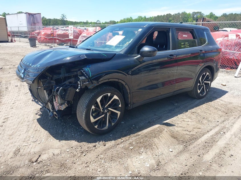 2024 Mitsubishi Outlander VIN JA4J3VA82RZ019472 IAAI salvage auction — FRONT END, Salvage (Georgia), sold $7,450 on 2026-07-24 (photo 2)