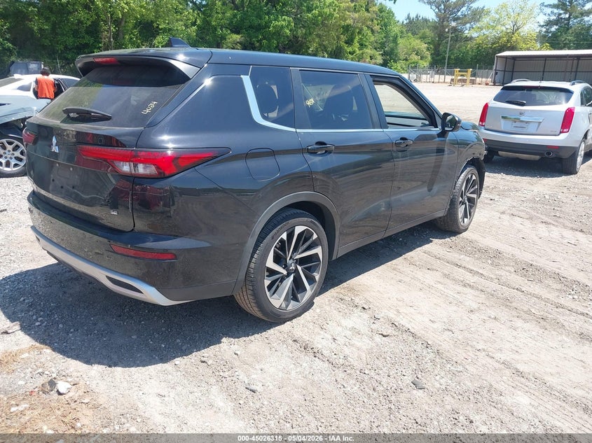 2024 Mitsubishi Outlander VIN JA4J3VA82RZ019472 IAAI salvage auction — FRONT END, Salvage (Georgia), sold $7,450 on 2026-07-24 (photo 4)