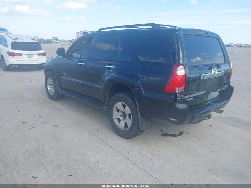 2006 Toyota 4runner VIN JTEBU14RX60085591 IAAI salvage auction — FRONT & REAR, Salvage (Texas), sold $4,575 on 2026-07-31 (photo 3)