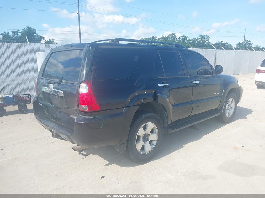 2006 Toyota 4runner VIN JTEBU14RX60085591 IAAI salvage auction — FRONT & REAR, Salvage (Texas), sold $4,575 on 2026-07-31 (photo 4)