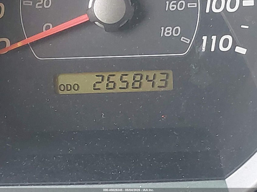 2006 Toyota 4runner VIN JTEBU14RX60085591 IAAI salvage auction — FRONT & REAR, Salvage (Texas), sold $4,575 on 2026-07-31 (photo 7)