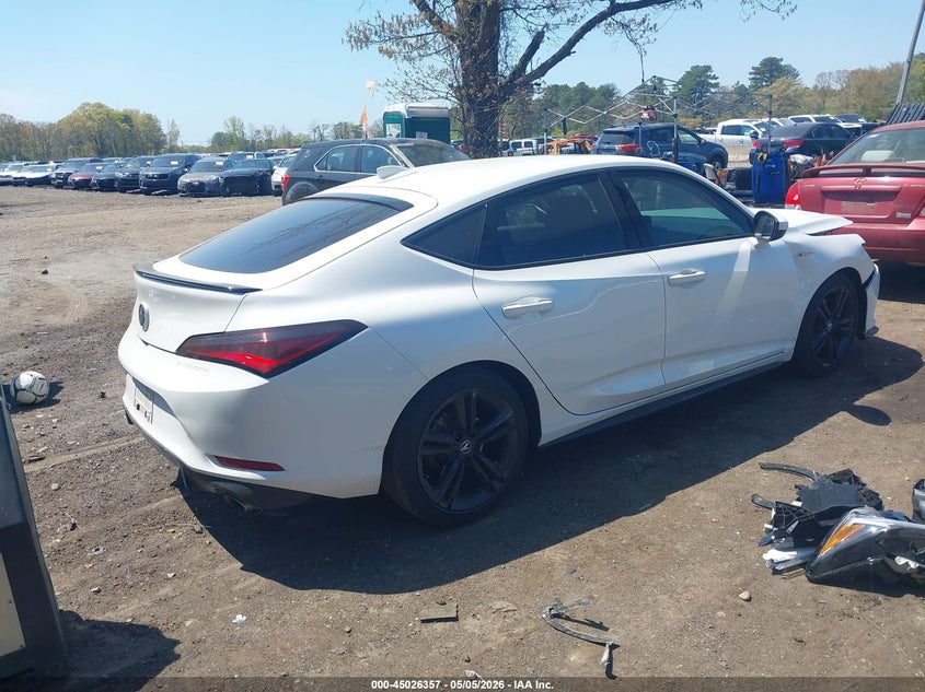 2026 Acura Integra VIN 19UDE4H38TA004581 IAAI salvage auction — FRONT END, Salvage Title, sold $9,525 on 2026-08-18 (photo 4)