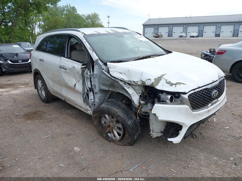 2016 Kia Sorento VIN 5XYPGDA37GG098037 IAAI salvage auction — RIGHT SIDE, Clear (Indiana), sold $625 on 2026-07-15 (photo 1)