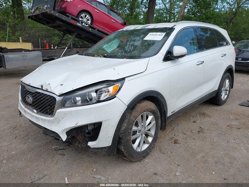 2016 Kia Sorento VIN 5XYPGDA37GG098037 IAAI salvage auction — RIGHT SIDE, Clear (Indiana), sold $625 on 2026-07-15 (photo 2)