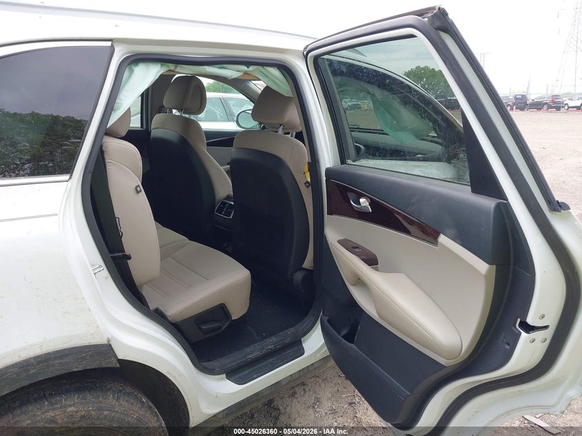2016 Kia Sorento VIN 5XYPGDA37GG098037 IAAI salvage auction — RIGHT SIDE, Clear (Indiana), sold $625 on 2026-07-15 (photo 8)