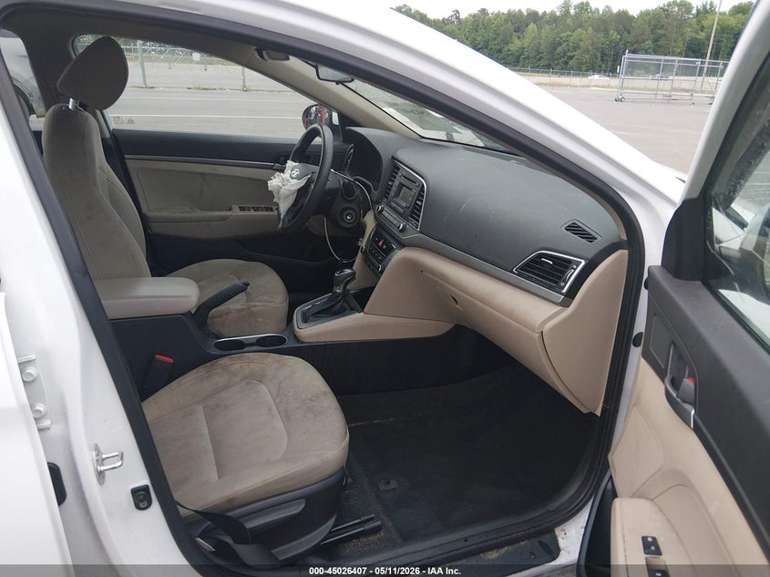 2018 Hyundai Elantra VIN KMHD74LFXJU446103 IAAI salvage auction — FRONT END, Salvage (North Carolina), sold $475 on 2026-07-22 (photo 5)