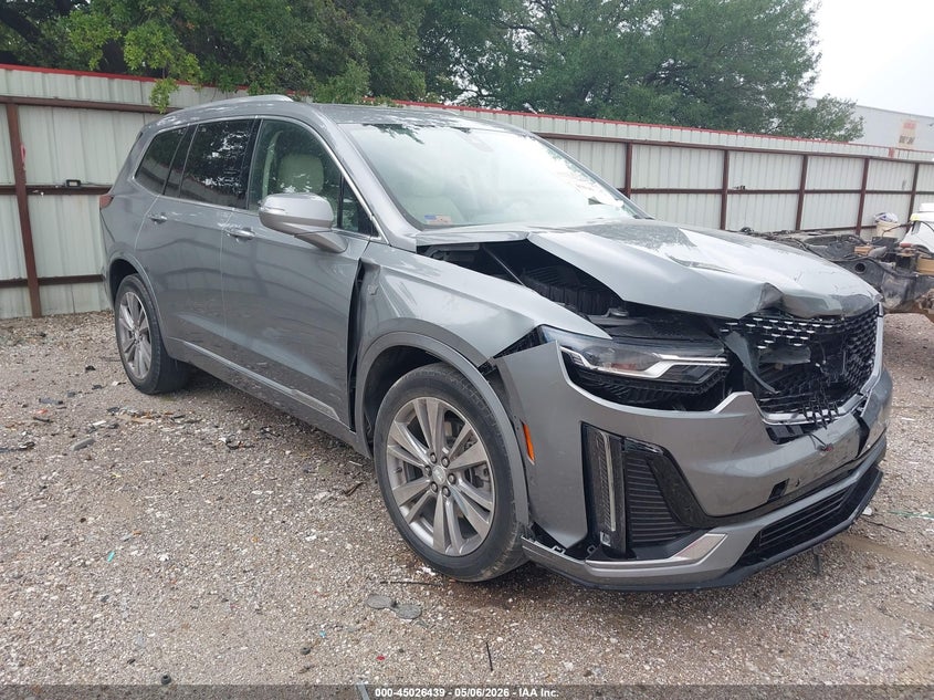 2023 Cadillac Xt6 VIN 1GYKPCRSXPZ118955 IAAI salvage auction — FRONT END, Original (Texas), sold $8,800 on 2026-07-09 (photo 1)